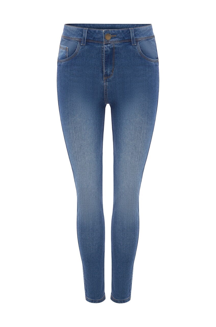 Dakota Skinny Jeans Denim Blue High Rise Carolina