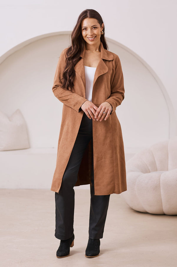 Francine Coat Brown-Pre Order Jacket