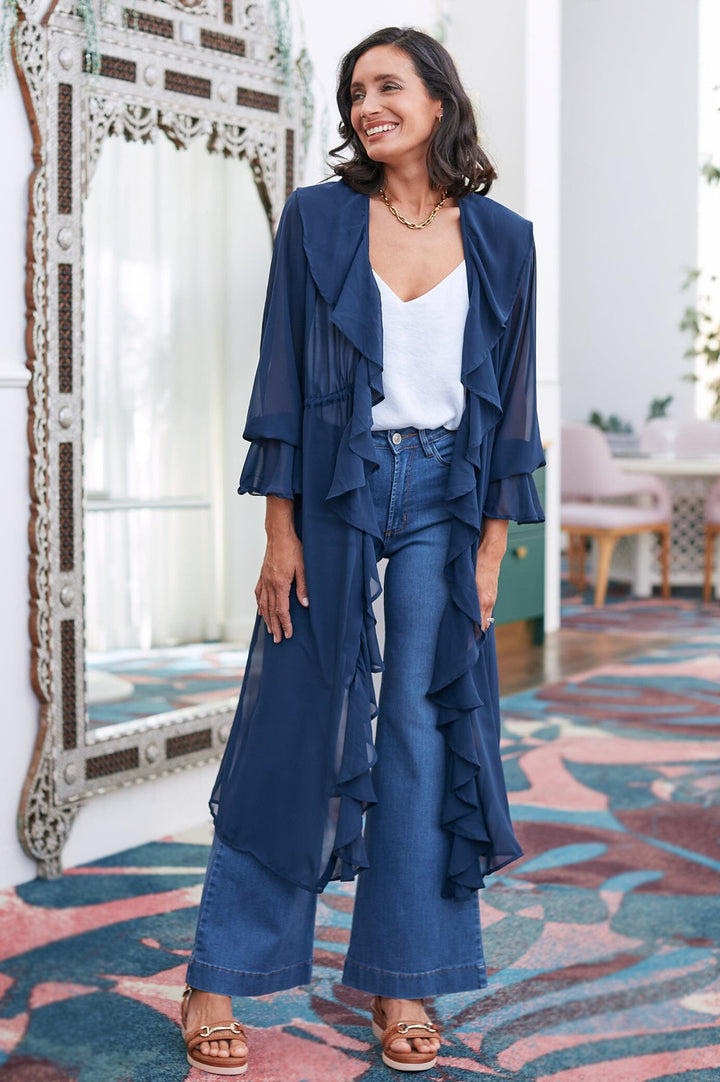 Ashley Cape Navy Capes