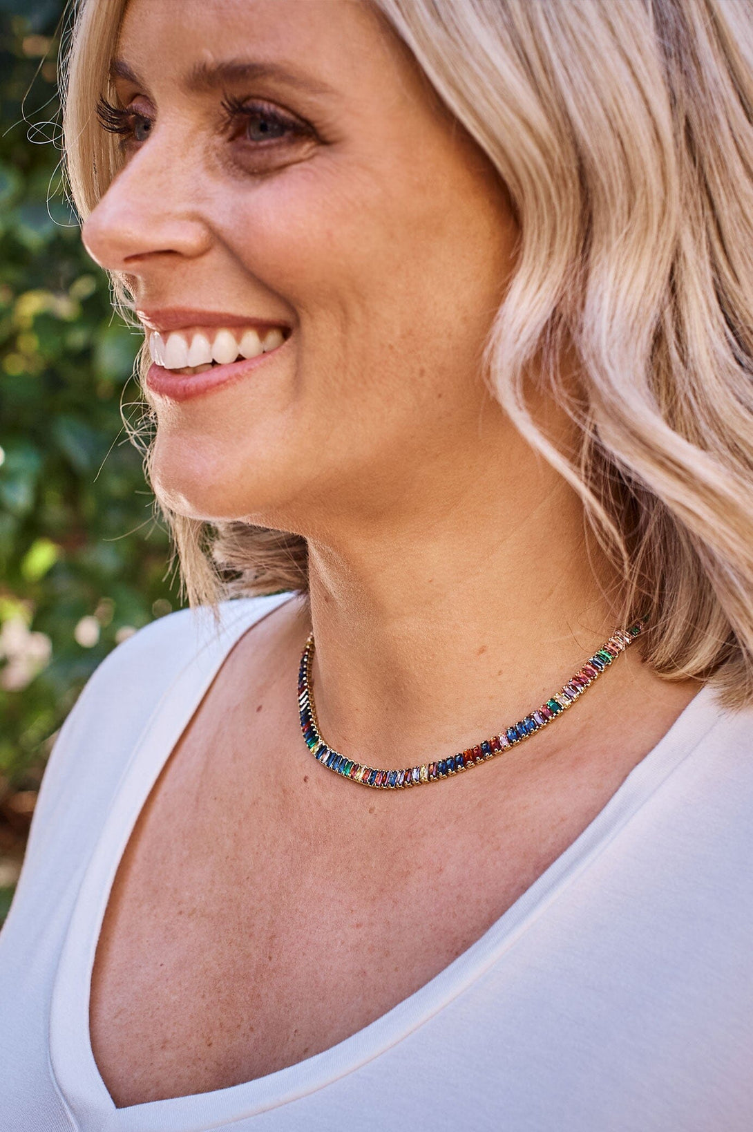Josephine Choker Multicolour Necklace