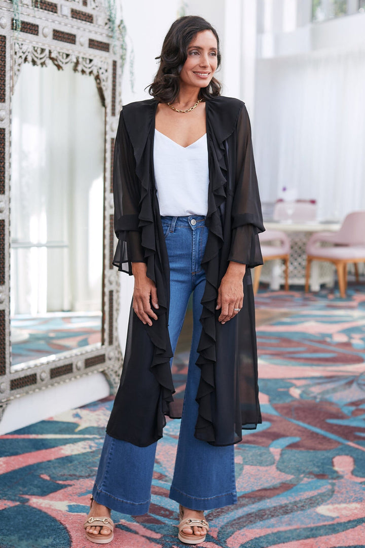 Ashley Cape Black Capes