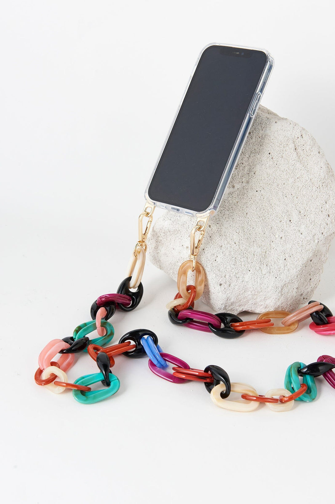 Shyla Acrylic Mobile Phone Strap Multi Accessories