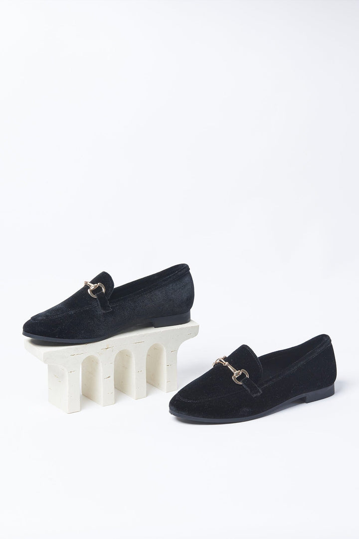 Alexia Loafers Black Shoes