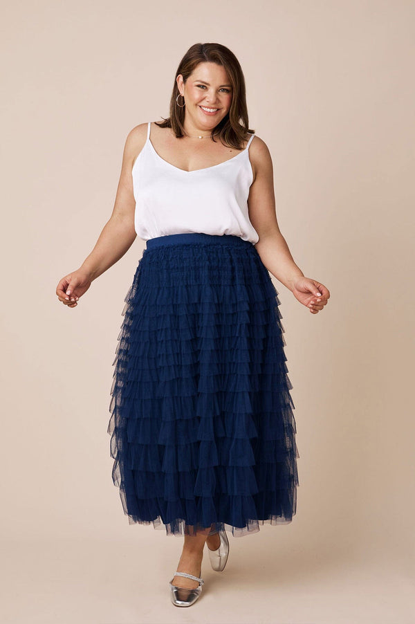 Arnia Skirt Navy Skirt