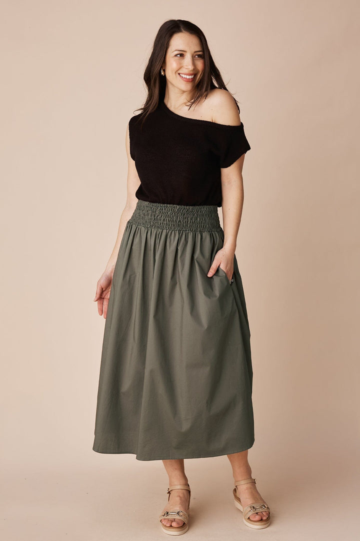Brooke Skirt Olive Skirt