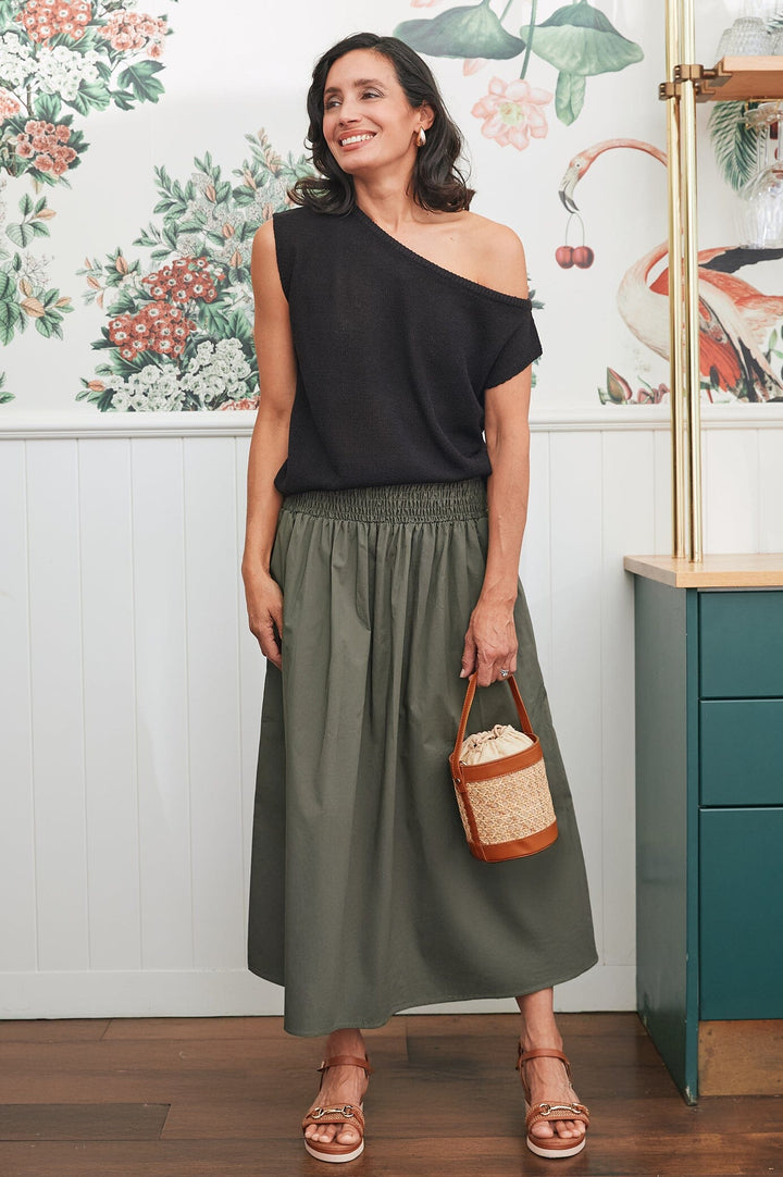 Brooke Skirt Olive Skirt