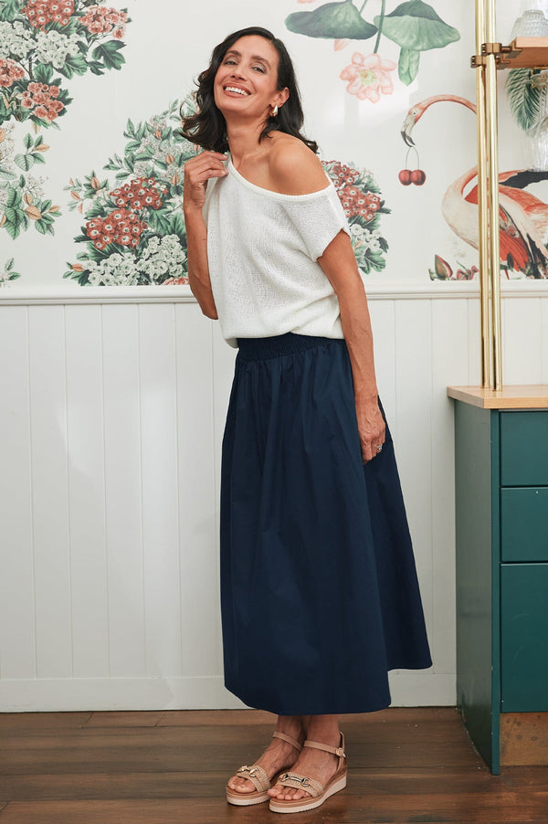 Brooke Skirt Navy Skirt