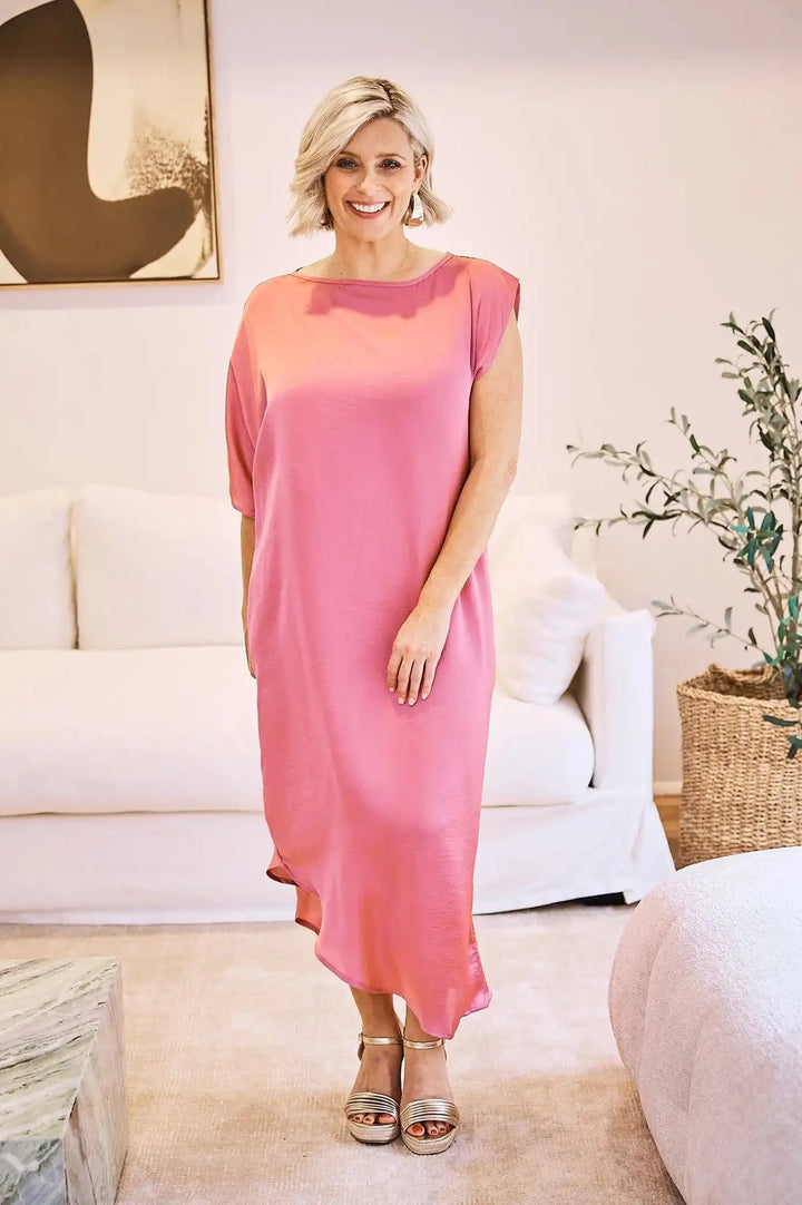St Tropez Dress Pink Dress
