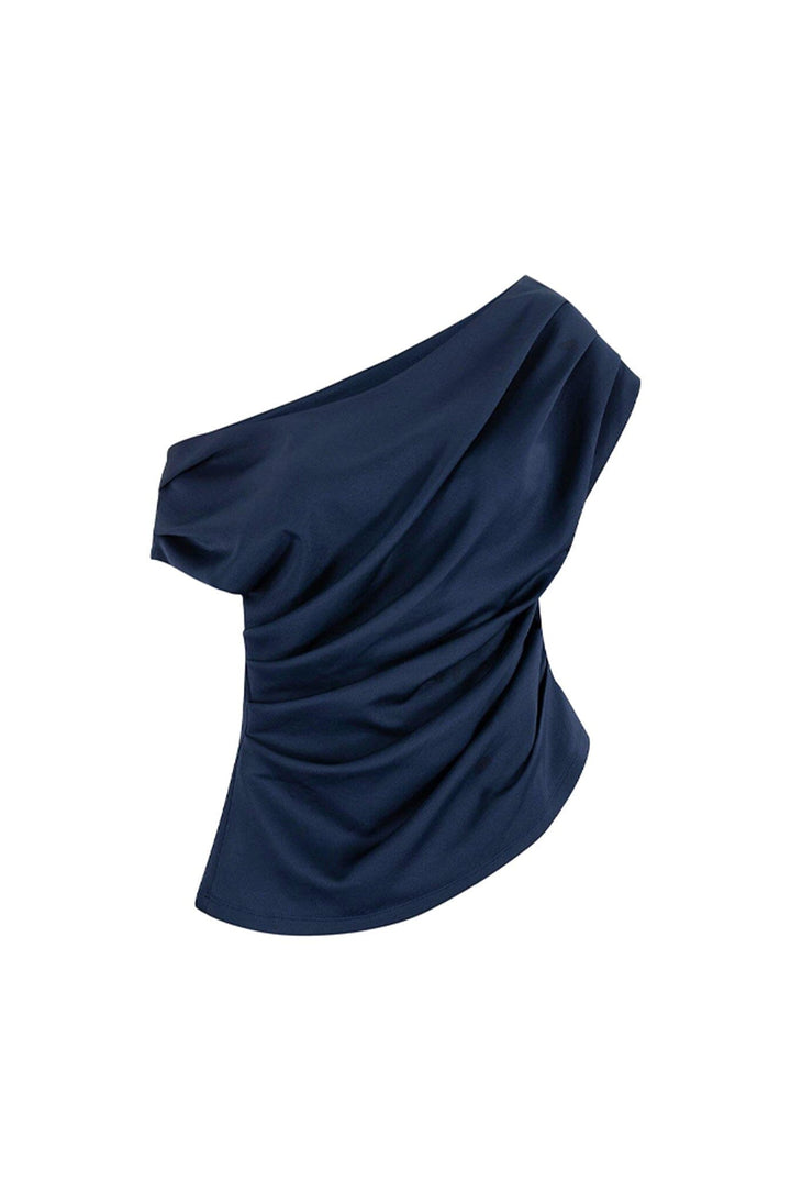 Roslyn Top Navy Tops