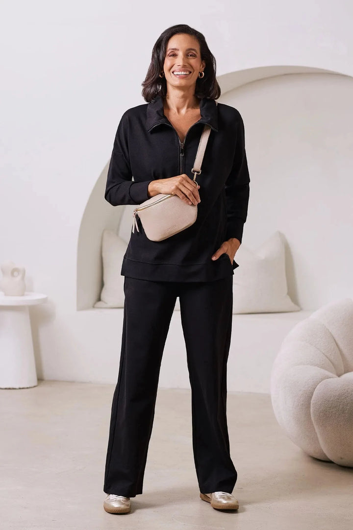 Lara Jogger Black Pants