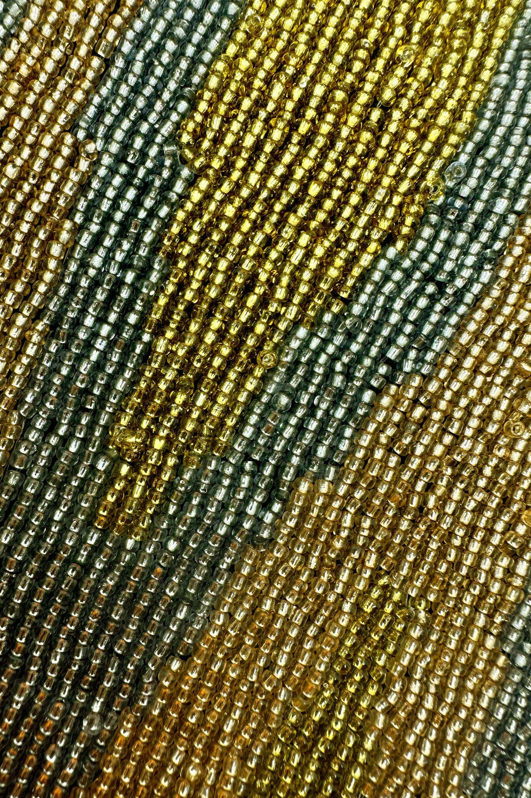 Namira Sequinned Clutch Bag Gold/Silver Clutch