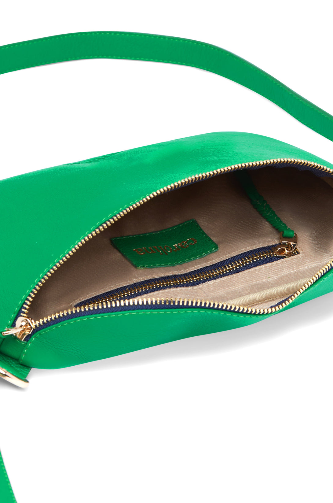 Ramona Leather Handbag Emerald Leather