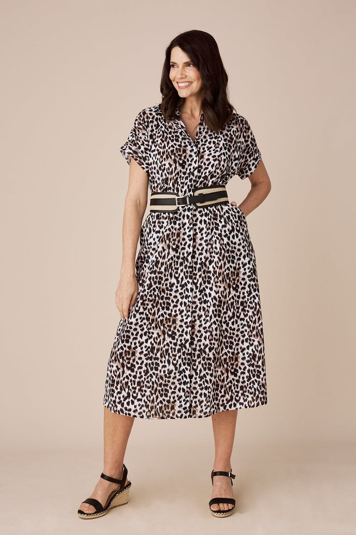 Kendi Animal Print Dress Dress