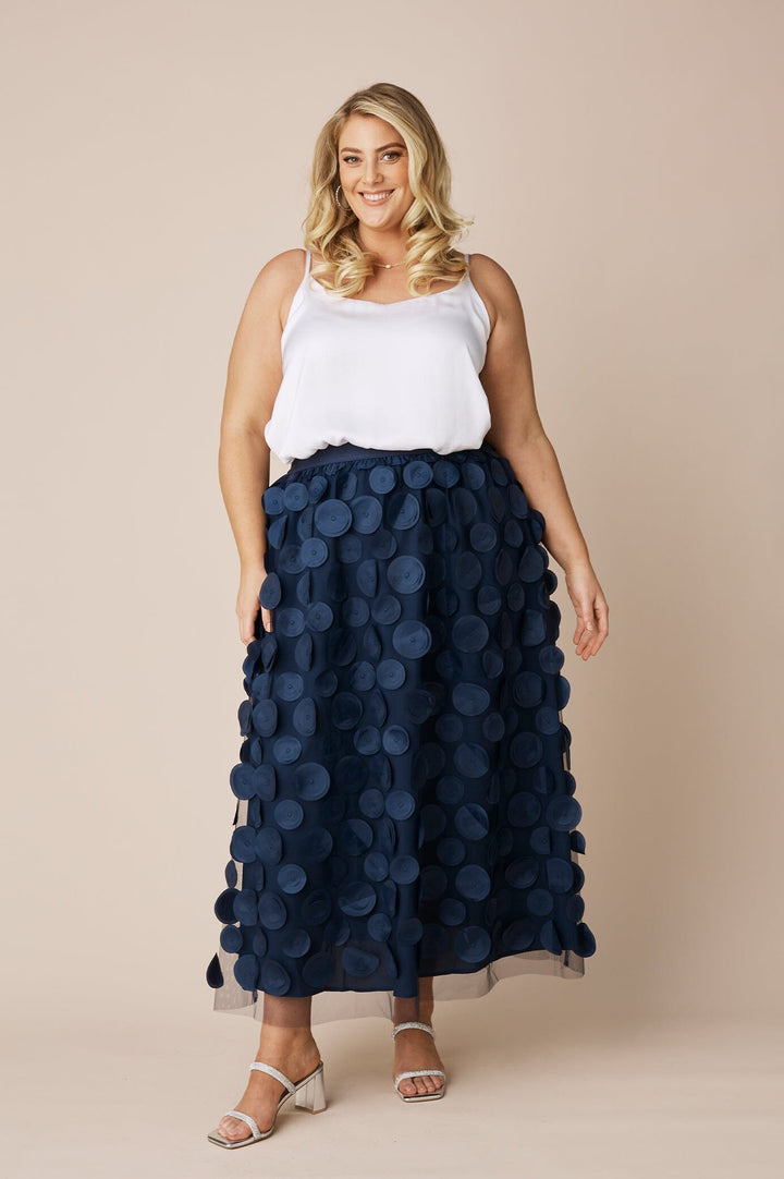 Willow Skirt Navy Skirt