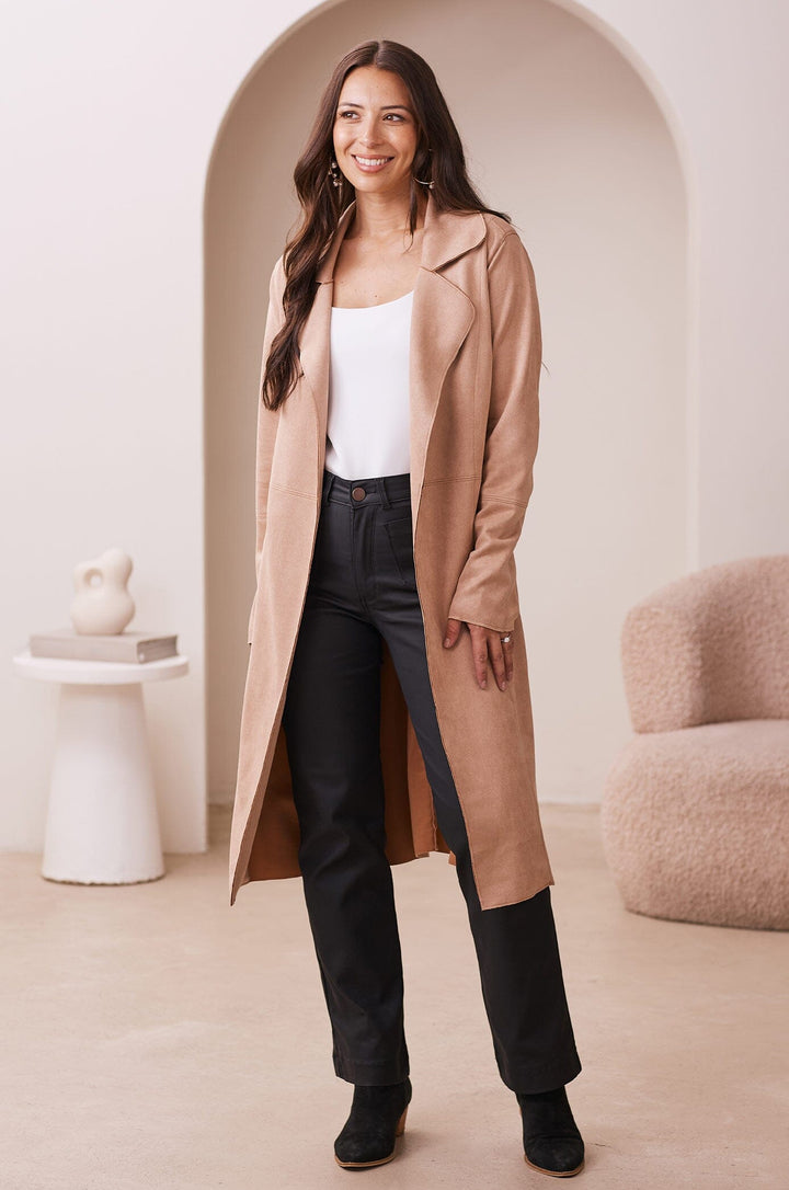 Francine Coat Taupe Jacket