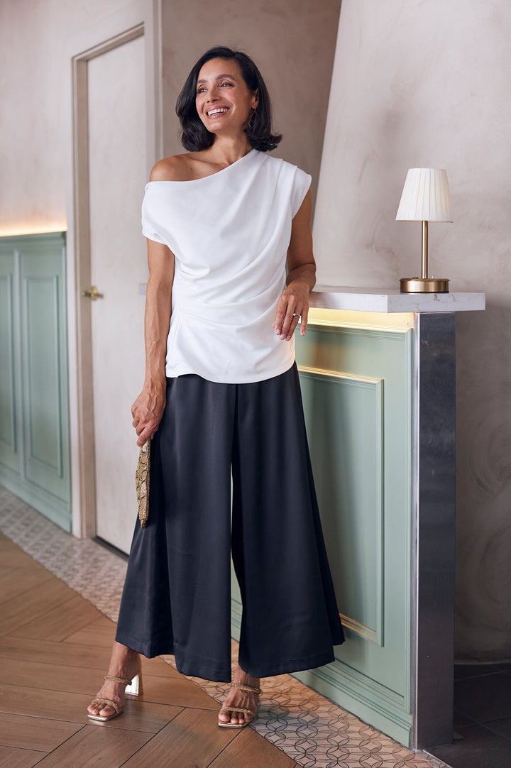 Sloane Wide Leg Pants Black Pants