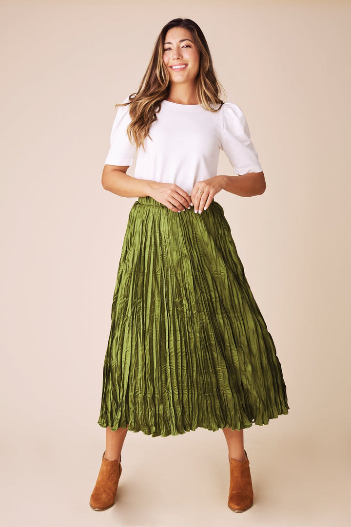 Romina Skirt Olive Skirt