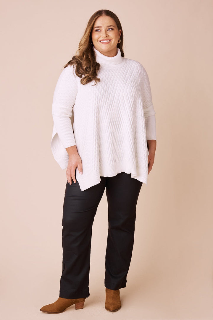 Carla Knit Jumper Ivory Knitwear