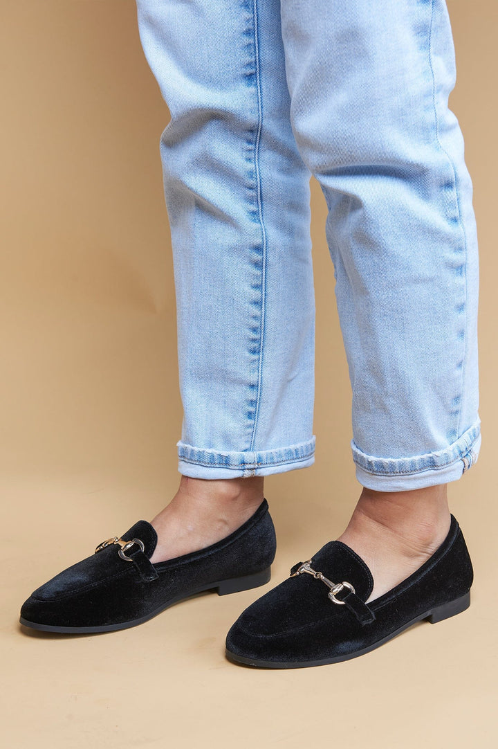 Alexia Loafers Black Shoes