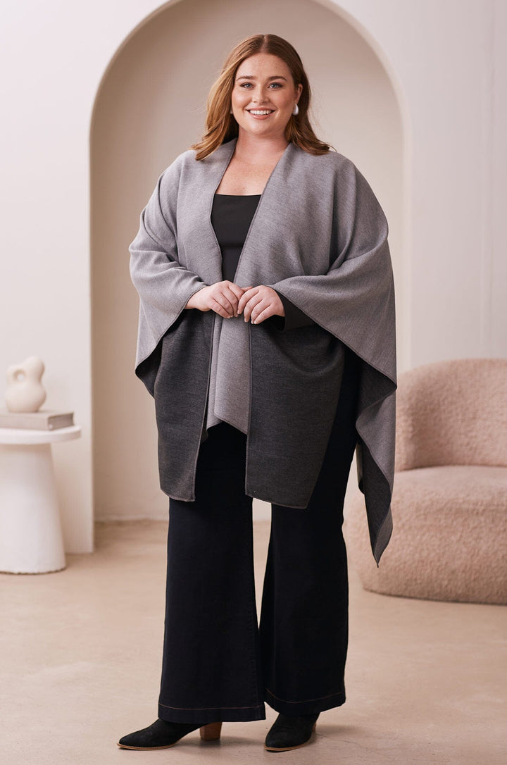 Cyrilla Cape Black Capes
