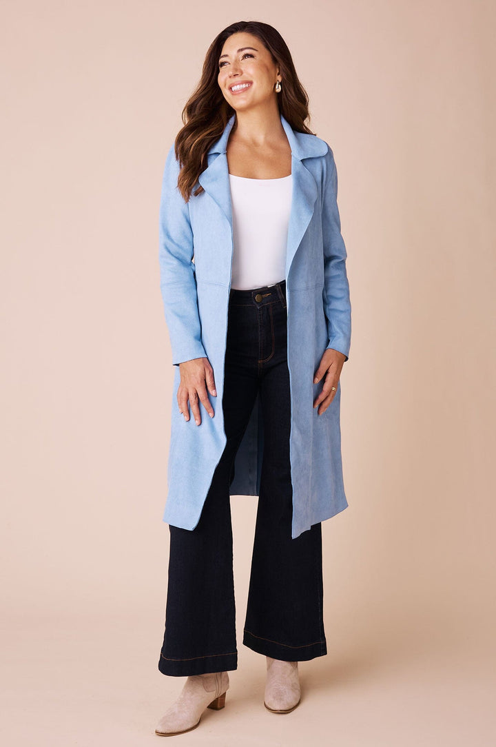 Francine Coat Light Blue Jacket