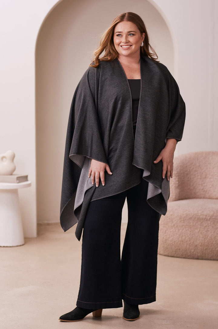 Cyrilla Cape Black Capes