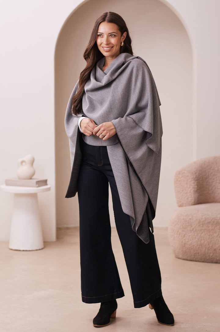 Cyrilla Cape Black Capes