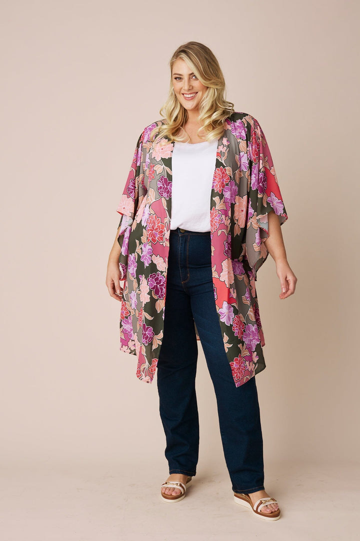 Brea Floral Cape Capes