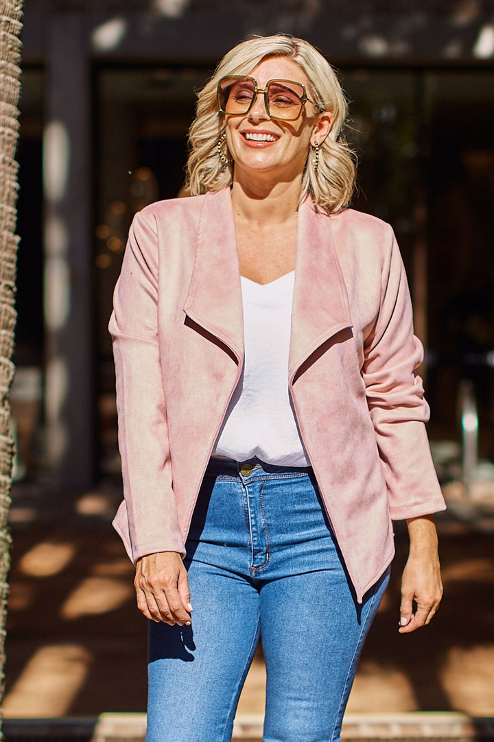 Kirsten Jacket Blush- Pre Order Jacket