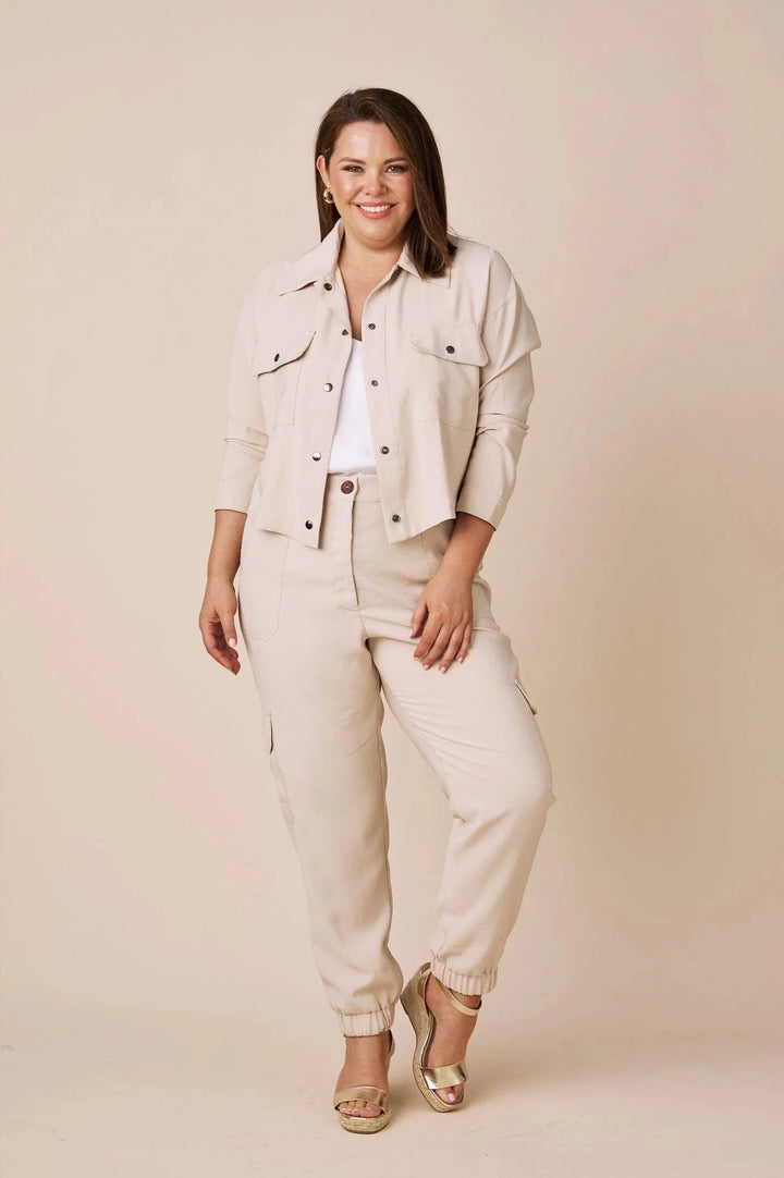 Brooklyn Jogger Ivory Pants