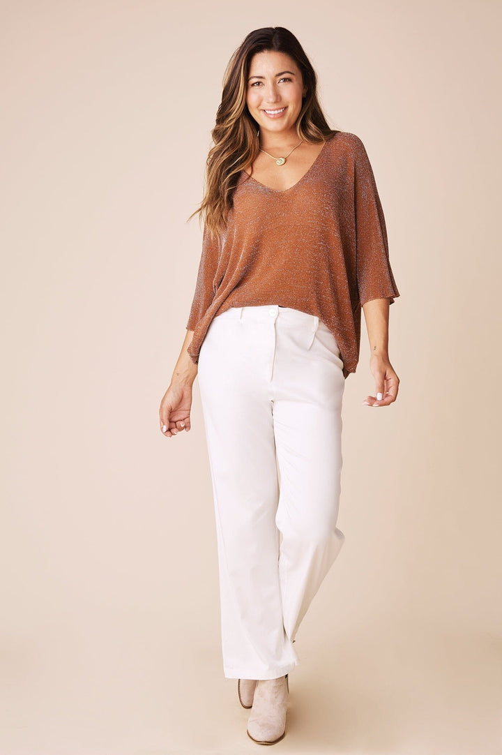 Helena Knitted Top Spice Tops