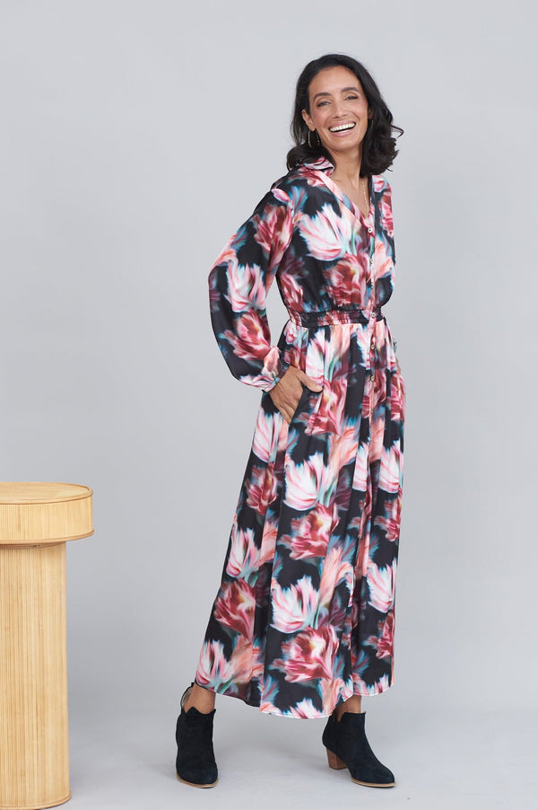 Romy Floral Print Dress Dress