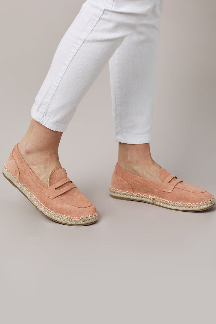 Anthea Loafers Blush Shoes