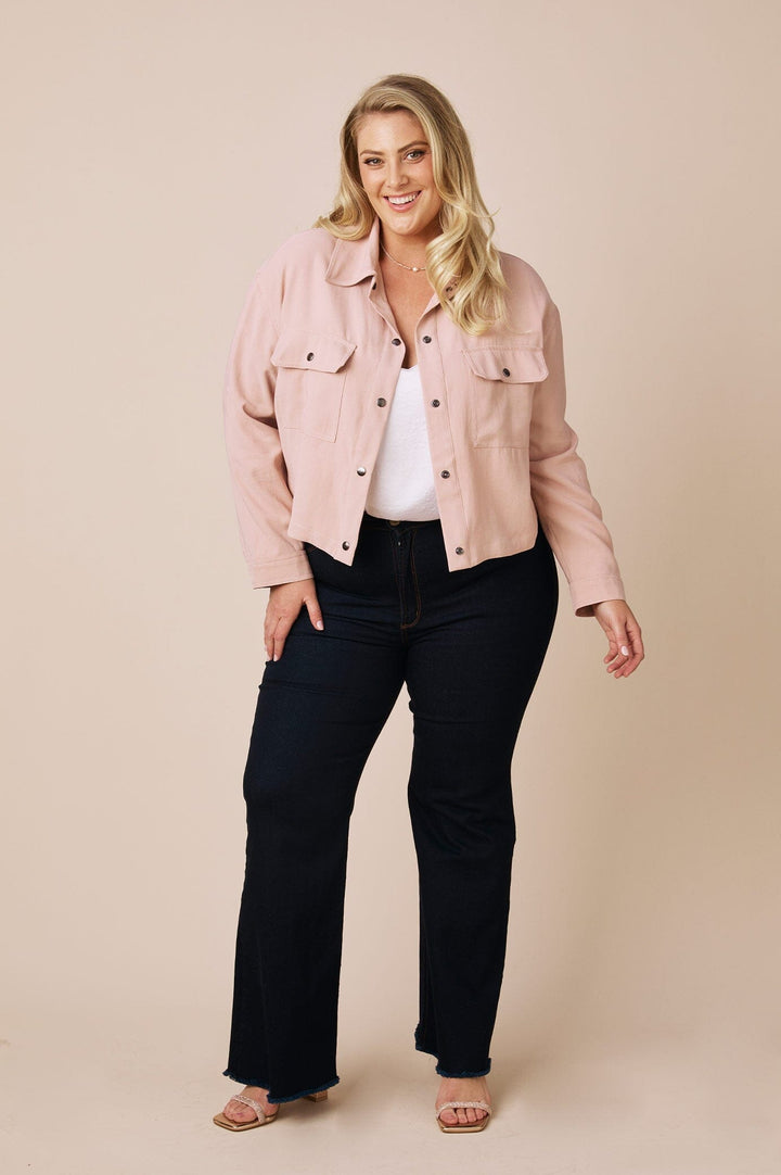 Brooklyn Jacket Blush- Pre Order Jacket