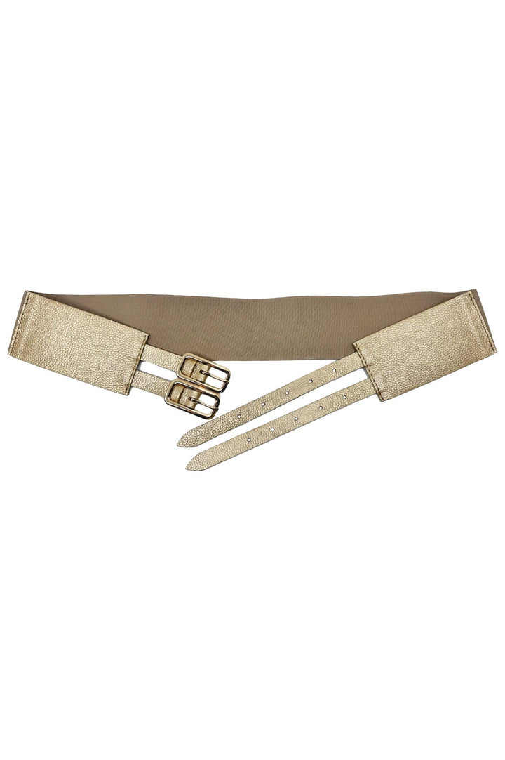 Amaya Elasticised Belt Gold General