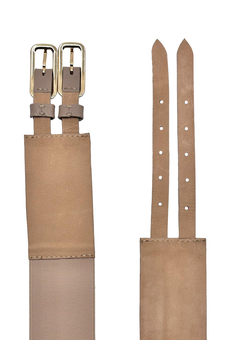 Amaya Elasticised Belt Nude General