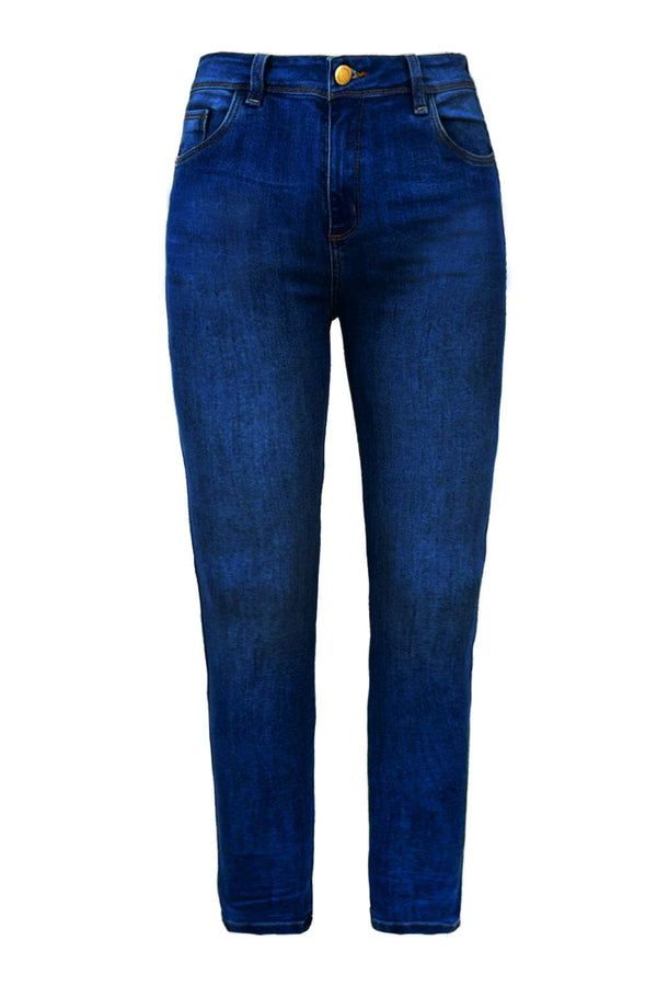 Amber Skinny Jeans Denim Blue High Rise Pants
