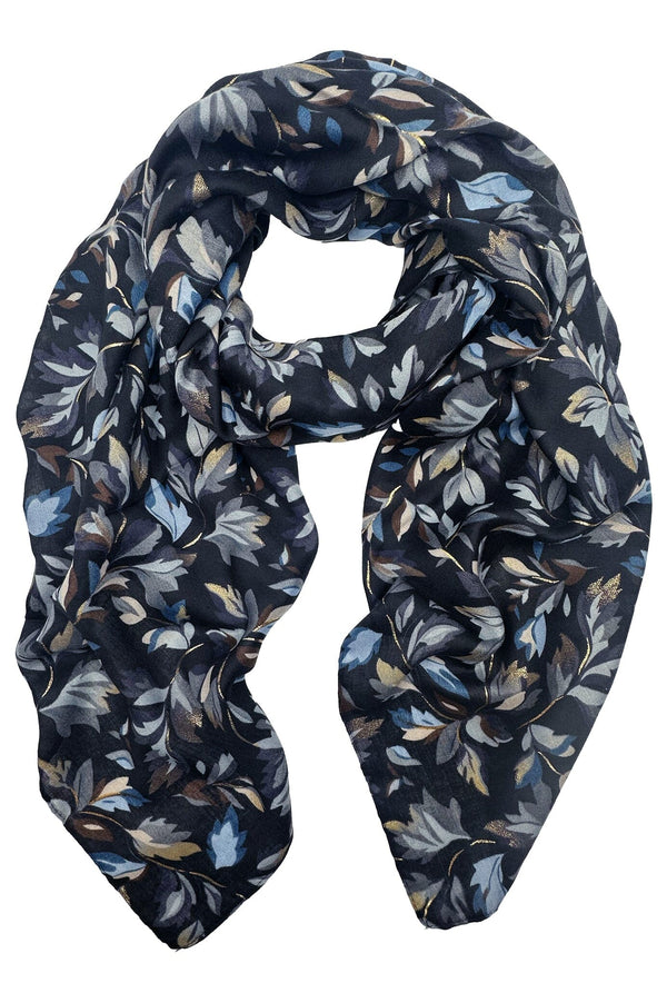 Arina Scarf Navy Scarves
