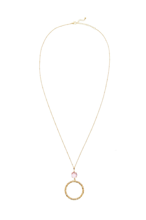 Aurelia Necklace Blush Pendant Necklace