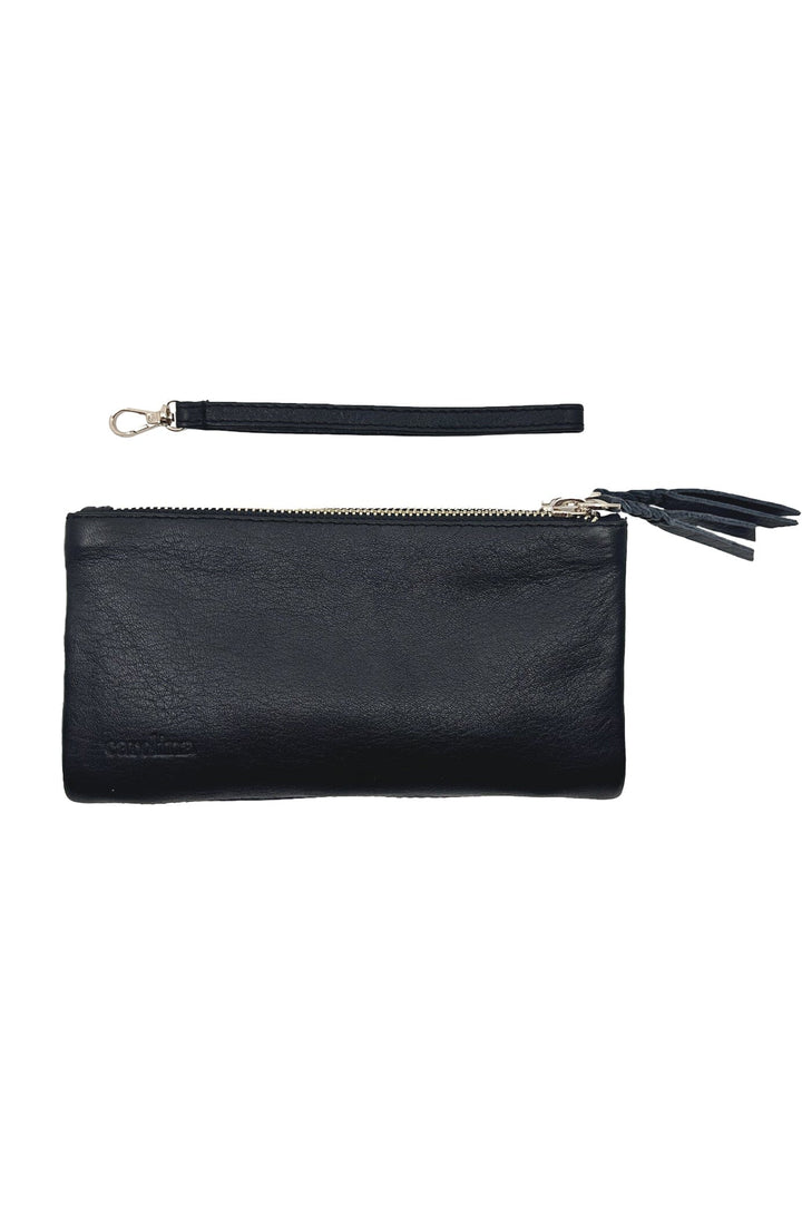 Bronte Wallet Black Leather