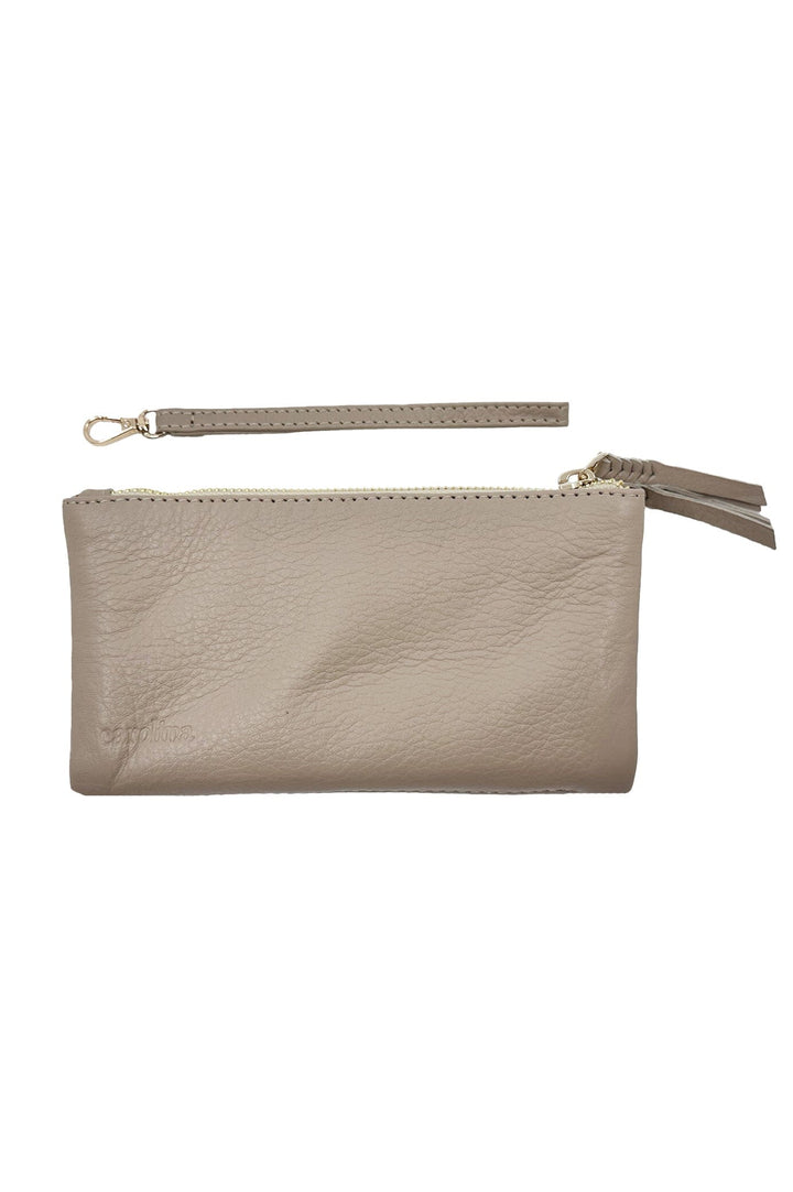 Bronte Wallet Nude Leather