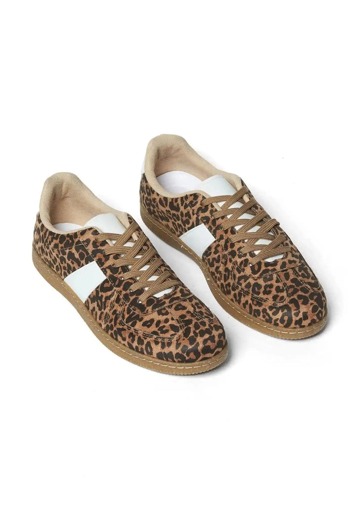 Cosima Sneakers Animal Print Shoes