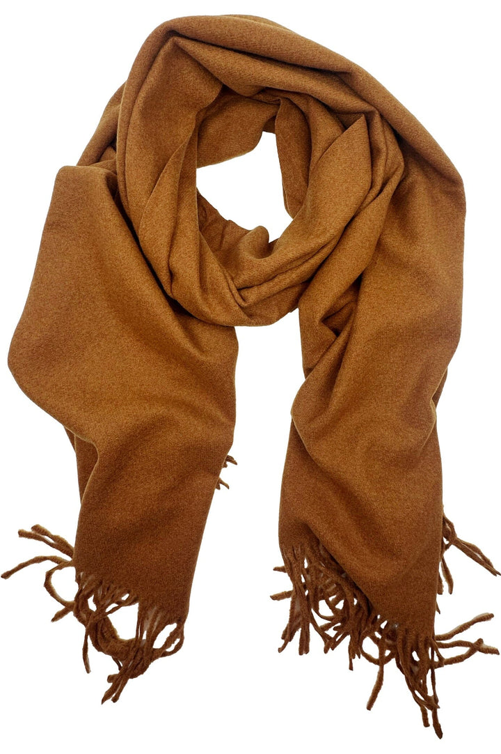 Capri Cashmere Scarf Brown Scarves
