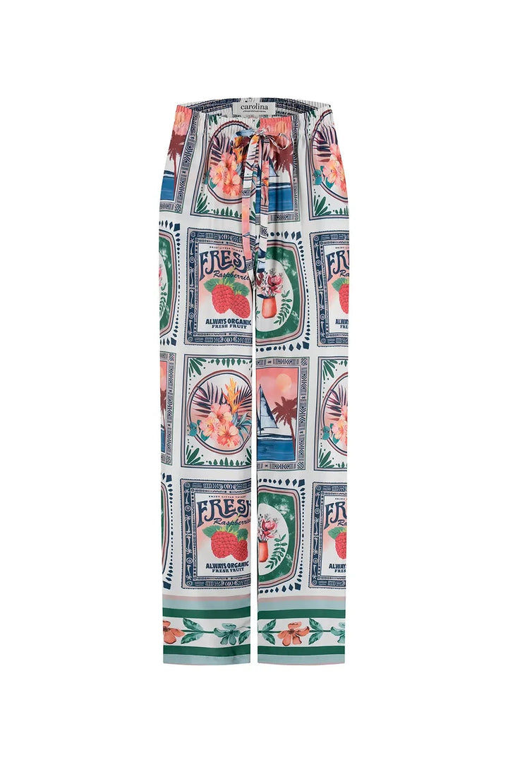 Casey Straight Leg Pants in Rio Print Pants