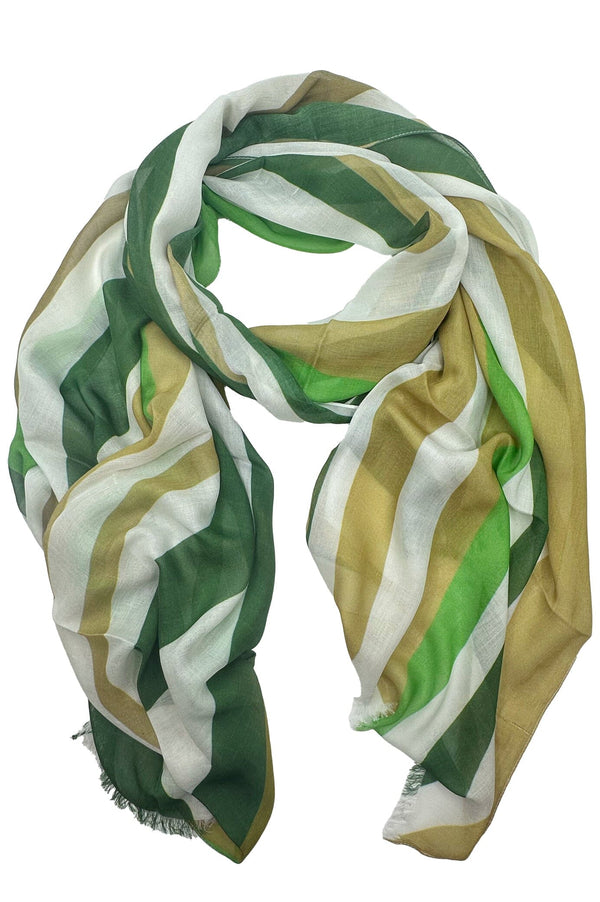 Charley Multi Colour Modal Scarf Green Scarves