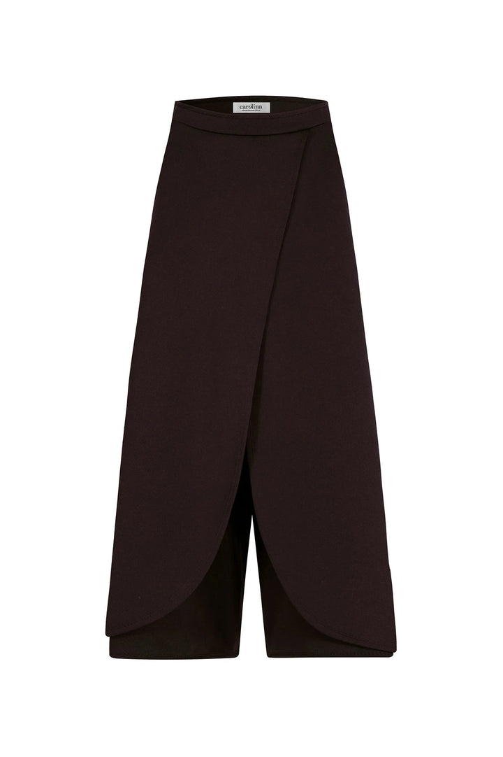 Claudette Wide Leg Pants Brown Pants