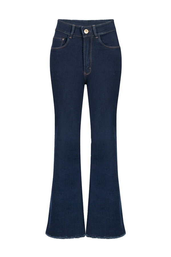 Colette Wide Leg Dark Denim Jeans- Pre Order Denim Pants