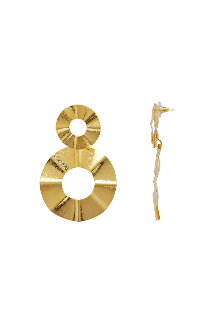 Cora Gold Plated Earrings Earrings