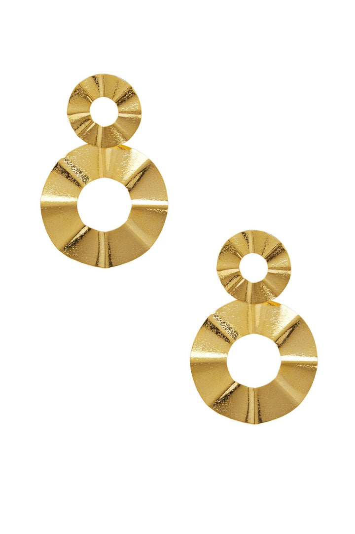 Cora Gold Plated Earrings Earrings