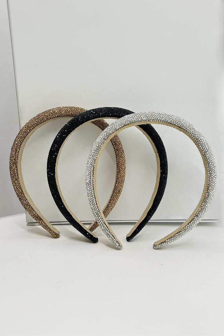 Delilah Diamante Headband Clear Accessories